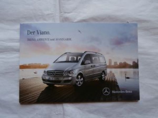 Mercedes Benz Viano Trend,Ambiente und Avantgarde 9/2012