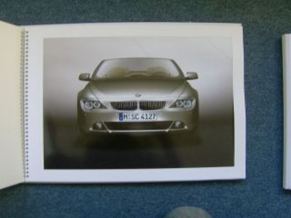 BMW Fotomappe Argumenter für Verkäufer 6er Cabriolet E64