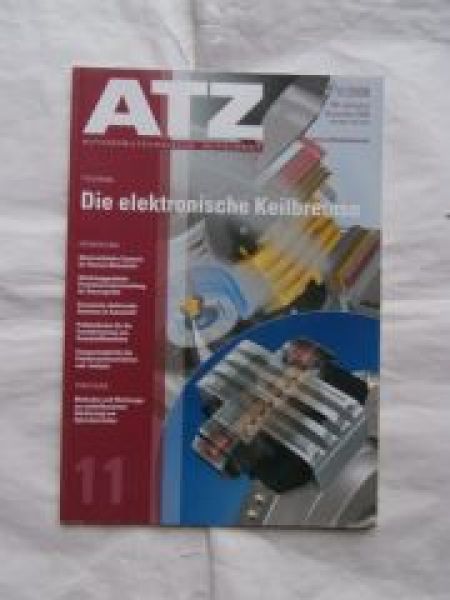 ATZ 11/2006 Die elektronische Keilbremse,Hybridantriebe,