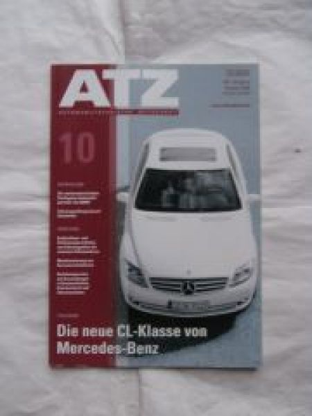 ATZ 10/2006 CL-Klasse BR216,6-Gang Automatik bei BMW,