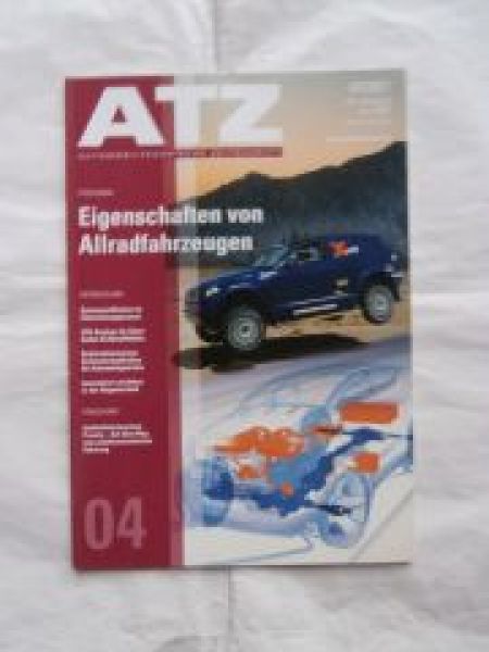 ATZ 4/2007 Eigenschaften von Allradfahrzeugen,Genfer Salon 2007