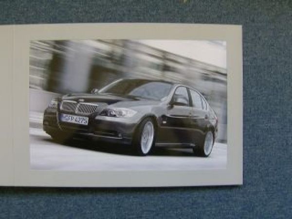 BMW Fotomappe 3er Limousine E90 Vorstellung 2005 intern