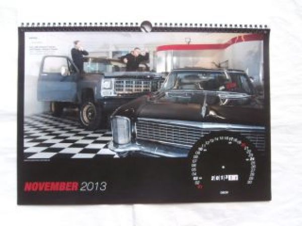 Oldschool Custom Works 2013 Kalender Limited Edition Rarität