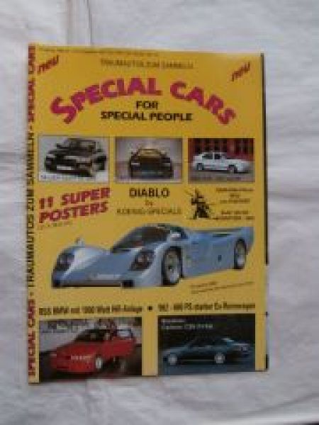 Special Cars Magazin 12/1992 Koenig-Specials Diablo,Zender Fact4