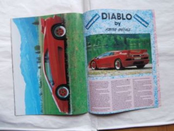 Special Cars Magazin 12/1992 Koenig-Specials Diablo,Zender Fact4