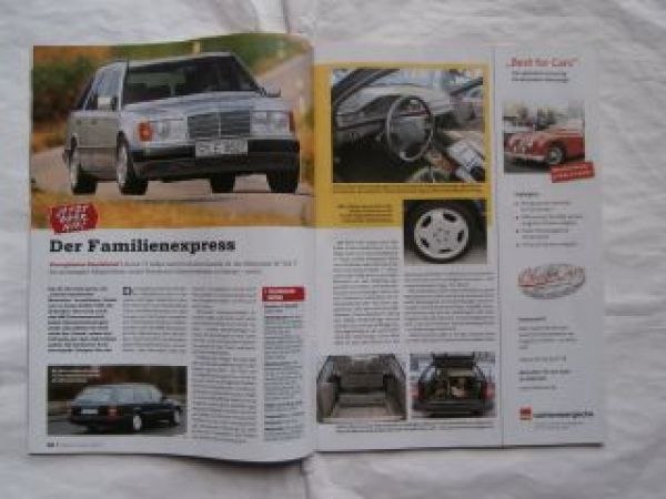 Oldtimer Praxis 4/2013 Ford FK 1000 Fensterbus,W124 Kombi,