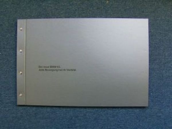 BMW X5 E70 Vorstellung Fotomappe intern 2007