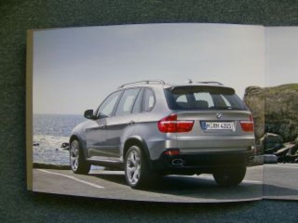 BMW X5 E70 Vorstellung Fotomappe intern 2007