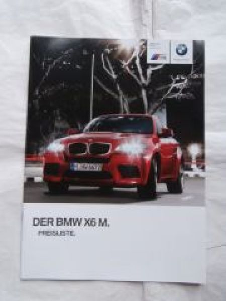 BMW X6 M E71 August 2013 NEU