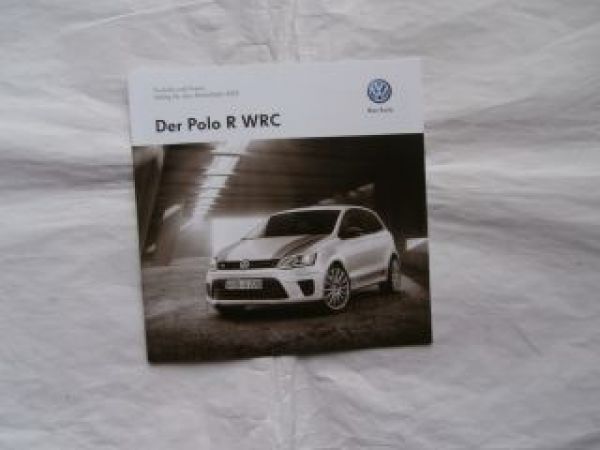 VW Polo R WRC 11.Dezember 2012 NEU