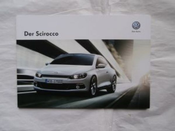 VW Scirocco Typ1K8 +Exclusive +R-Line Oktober 2012