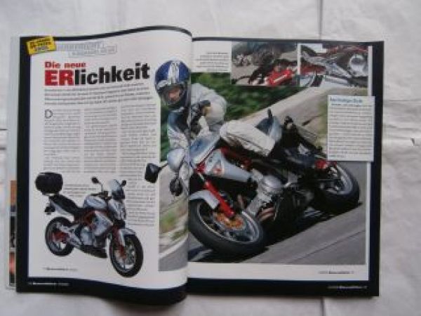 Motorradfahrer 10/2008 20 Jahre Jubiläumsausgabe Honda CBR 600F,