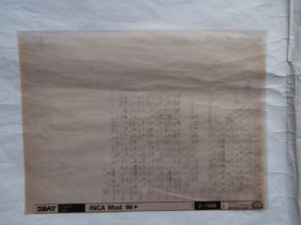 Seat Inca Mod.96- 1-1996 Microfiche