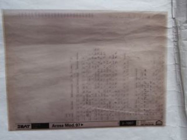 Seat Arosa Mod.97- Microfiche Teilekatalog