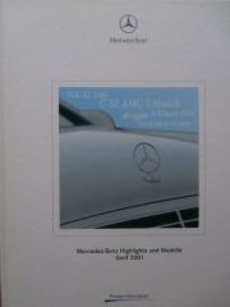 Mercedes Benz Genf 2001 SLK32 AMG,C32 AMG T-Modell W203