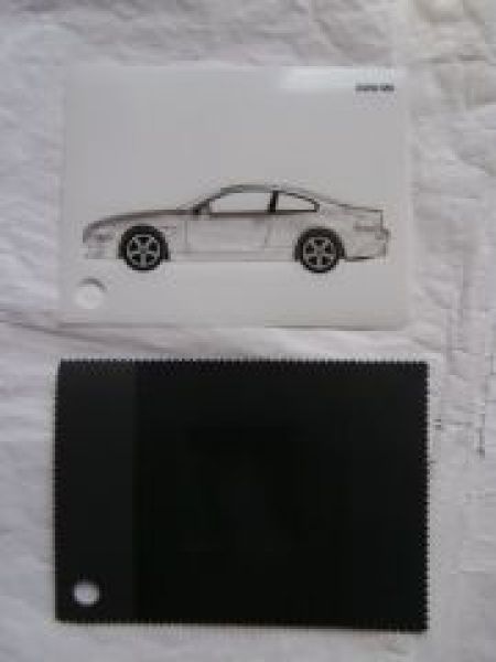 BMW M6 E63 Leder Pearl/Leder Precision schwarz LESW