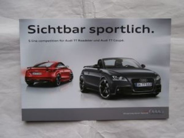 Audi TT Roadster +Coupé S line competition Januar 2013