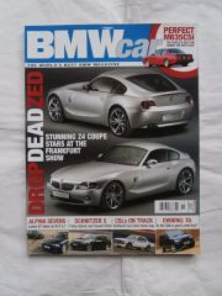 BMW car 11/2005 M635CSi E24,Z4 coupé E86,X5 E53 3.0d,535d E60