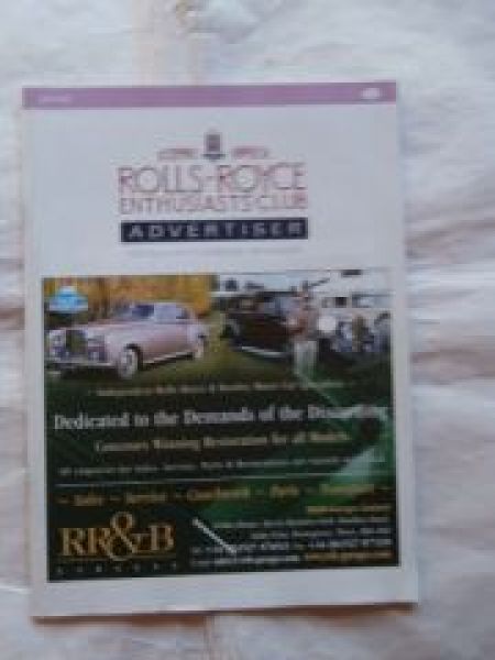 Rolls-Royce Enthusiast´s Club Advertiser 7/2007 Issue 301