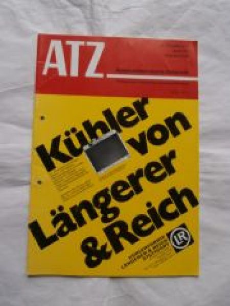 ATZ 4/1978 MAN Dieselmotoren,75 Jahre Deutsches Museum,