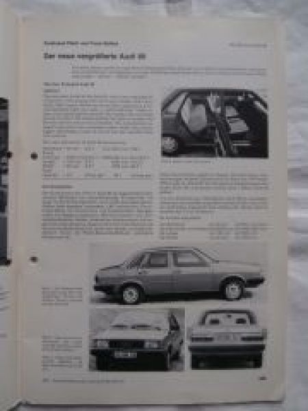 ATZ 10/1978 Audi 80 Typ81,Ackerschlepper,BMW 635CSi E24 Coupé