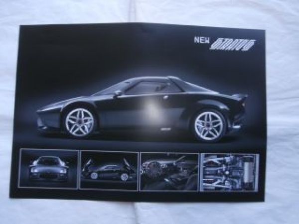 New Stratos Poster A3 Format NEU Rarität