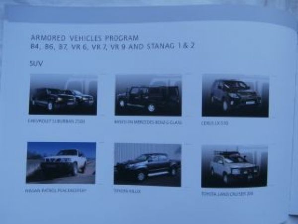 TRANSECO Armored Vehicles Mercedes Benz W222 Prospekt