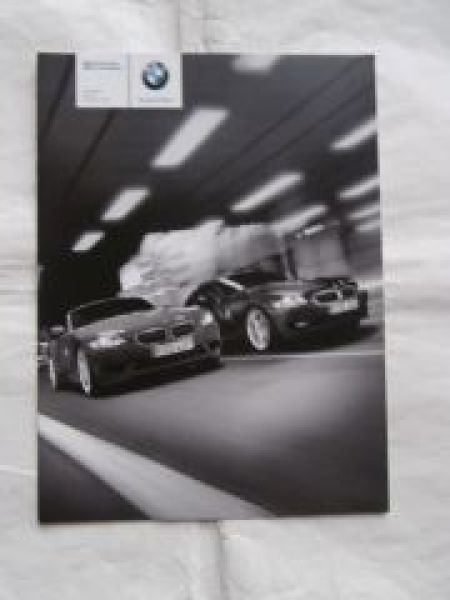 BMW Z4 M Coupé E86 + M Roadster E85 Oktober 2007 NEU