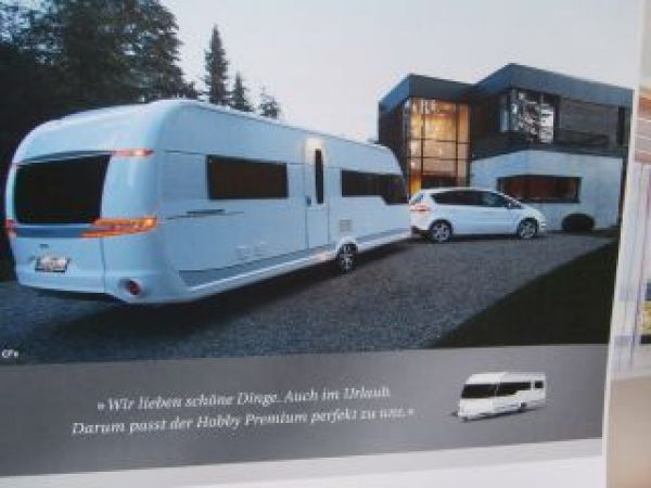 Hobby Caravans 2014 De Luxe +Easy +Excellent +Prestige