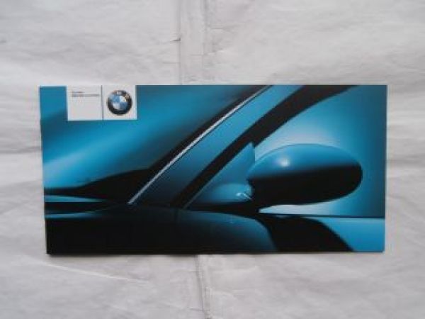 BMW M3 Convertible E46 März 2001 Flyer Brochure NEW