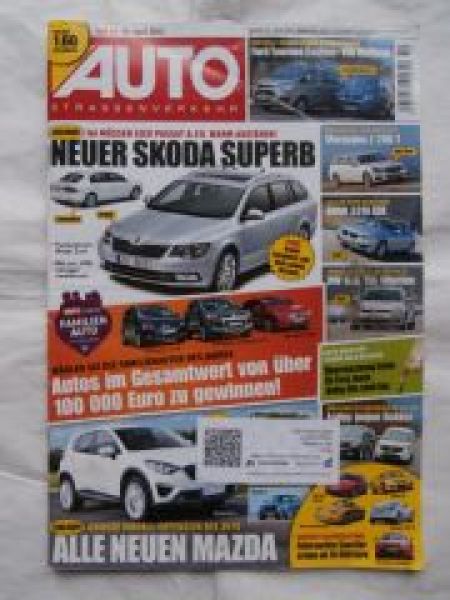 Auto Strassenverkehr 10/2013 Ford Tourneo Custom vs. T5 Multivan