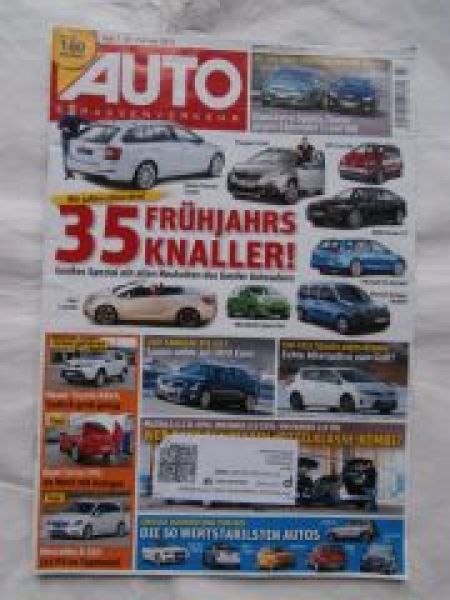 Auto Strassenverkehr 7/2013 Opel Astra Sports Tourer vs. Chevrol