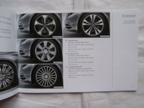 Mercedes Benz Original Zubehör S-Klasse W222 Juli 2013 NEU