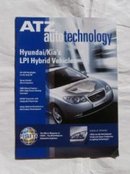 ATZ autotechnology 2/2009 Hyundai/Kia"s LPI Hybrid Vehicles