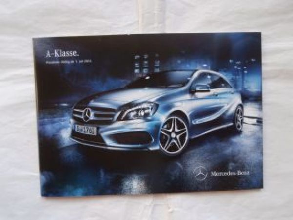 Mercedes Benz A-Klasse W176 1. Juli 2013 NEU