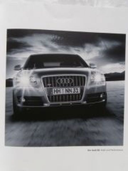 Audi S8 V10 Prospekt März 2006 Rarität