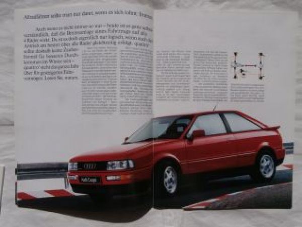 Audi Coupé +20V + quattro November 1990 TypB3