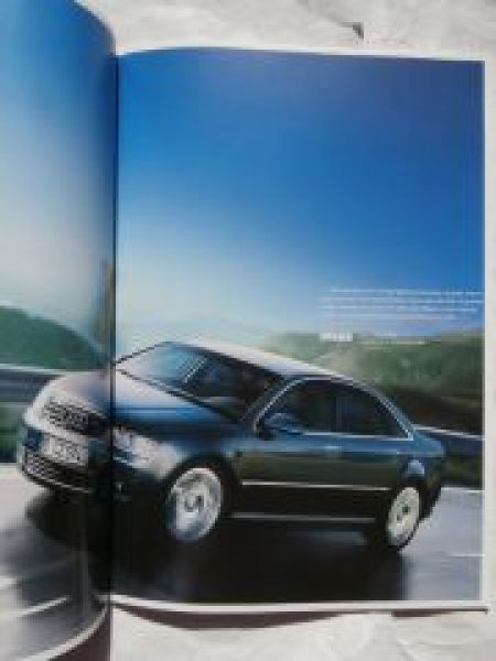 Audi A8 TypD3 Pressestimmen Oktober 2002 Rarität