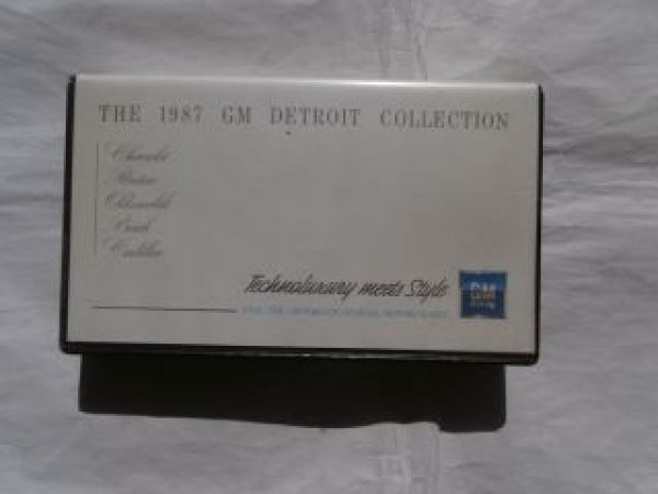 GM The 1987 Detroit Collection Chevrolet Pontiac Oldsmobile