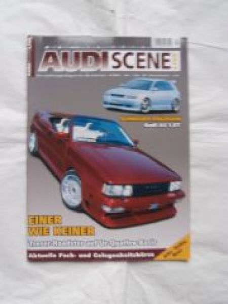 Audi Scene Live 1+2/2004 Treser Roadster auf Ur-Quattro Basis,