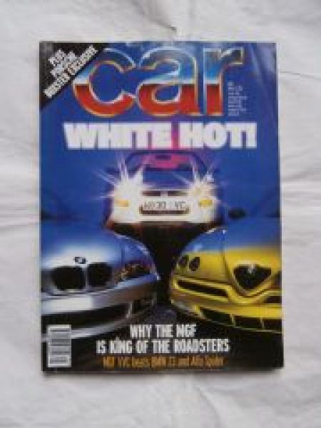car magazine 5/1996 MGF vs. z3 roadster vs. Alfa Spider,Boxster