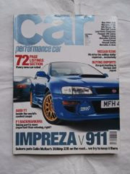 car magazine 9/1998 318i E46,C180,156,Golf Cabrio,Freelander,