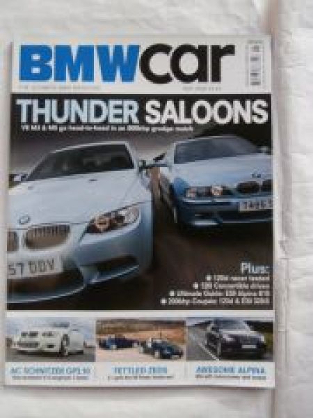 BMW car 5/2008 AC Schnitzer GP.310 E92,320iS E30, Alpina B10 E39
