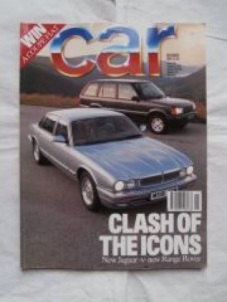 car magazine 11/1994 512TR,F512M,Rover P5B,Fiat Coupé,Bugatti EB
