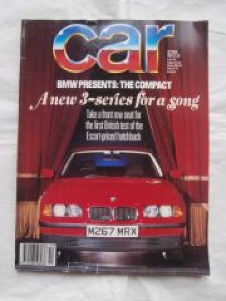 car magazine 10/1994 Porsche 911 C4 (993),E36,Audi RS2,F355