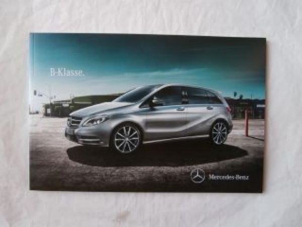 Mercedes Benz B-Klasse BR246 Juli 2013 +Night Paket NEU