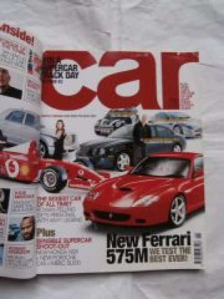 car 6/2002 Porsche 911 C4S, StreetKa,NSX,156 GTA,SL500,Bentley A