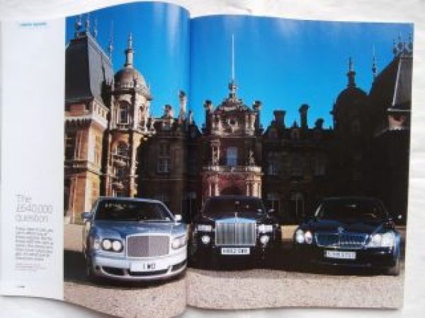 car 5/2003 Crysler Crossfire, 5-series E60,Mitsubishi Evo VIII v