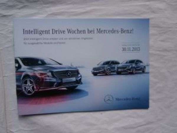 Mercedes Benz Intelligent Drive Wochen W176 W246 BR204 C117 BR21