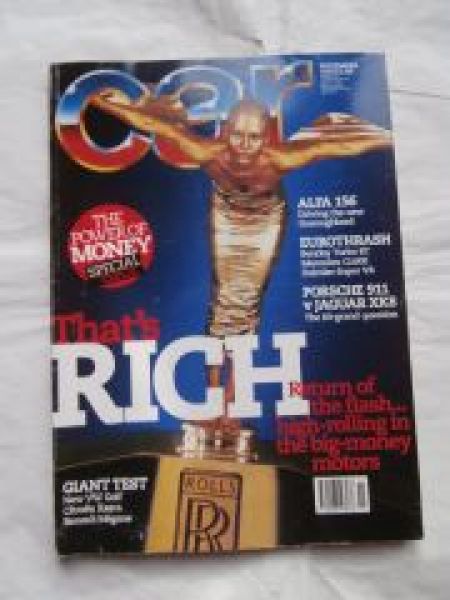 car 11/1997 Alfa Romeo 156,VW Golf vs. Xsara vs Mégane,